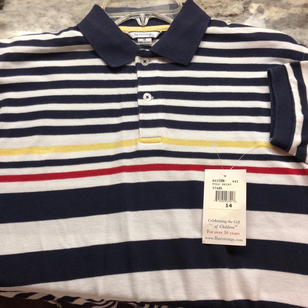 NEW with tags Polo shirt size 14